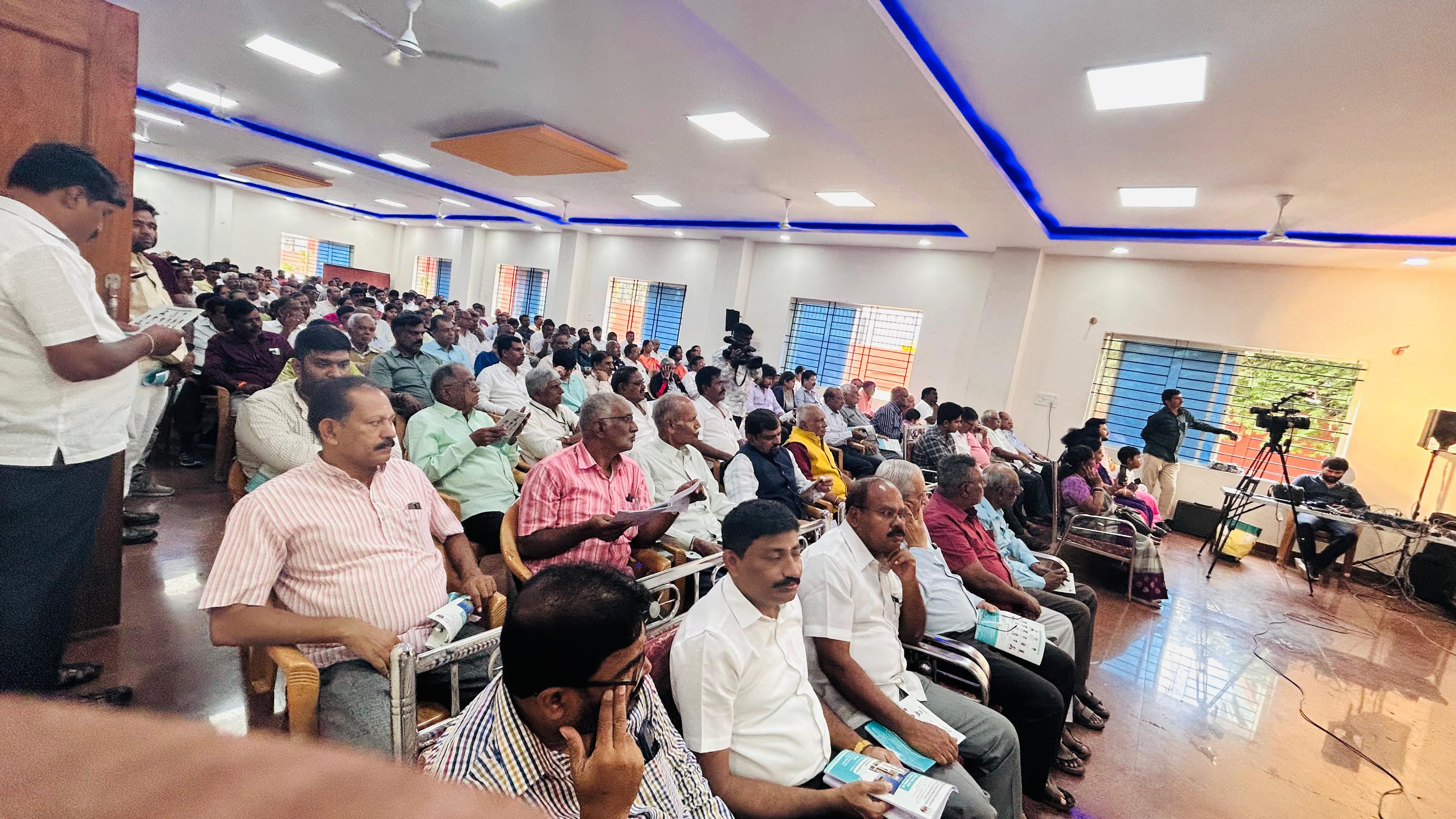 Members and guests at the inauguration function